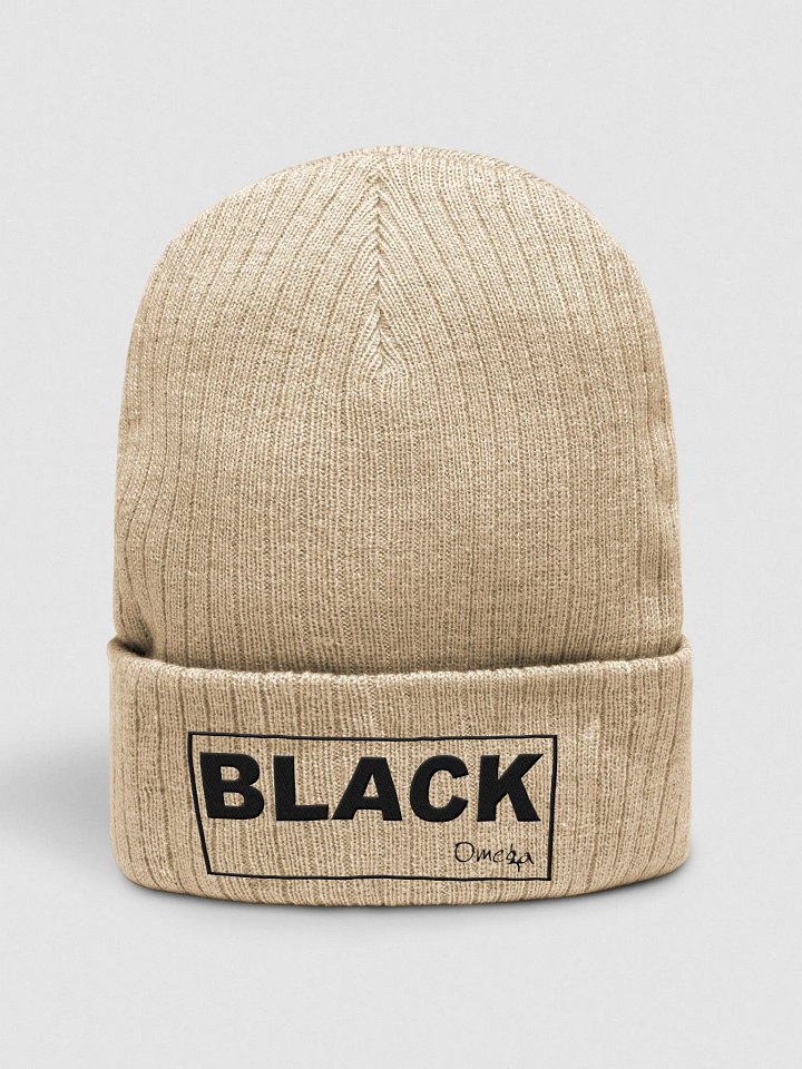 Black By Omega | Ribbed Knit Beanie product image (3)