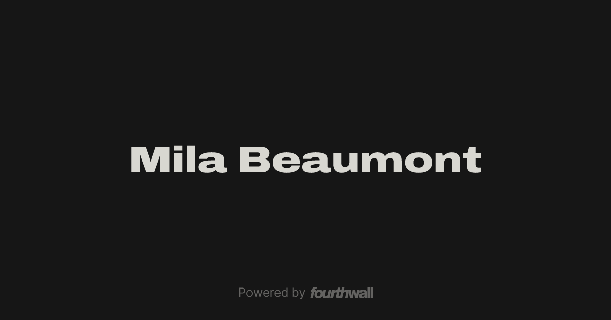 Featured Author Book Promotion | Mila Beaumont