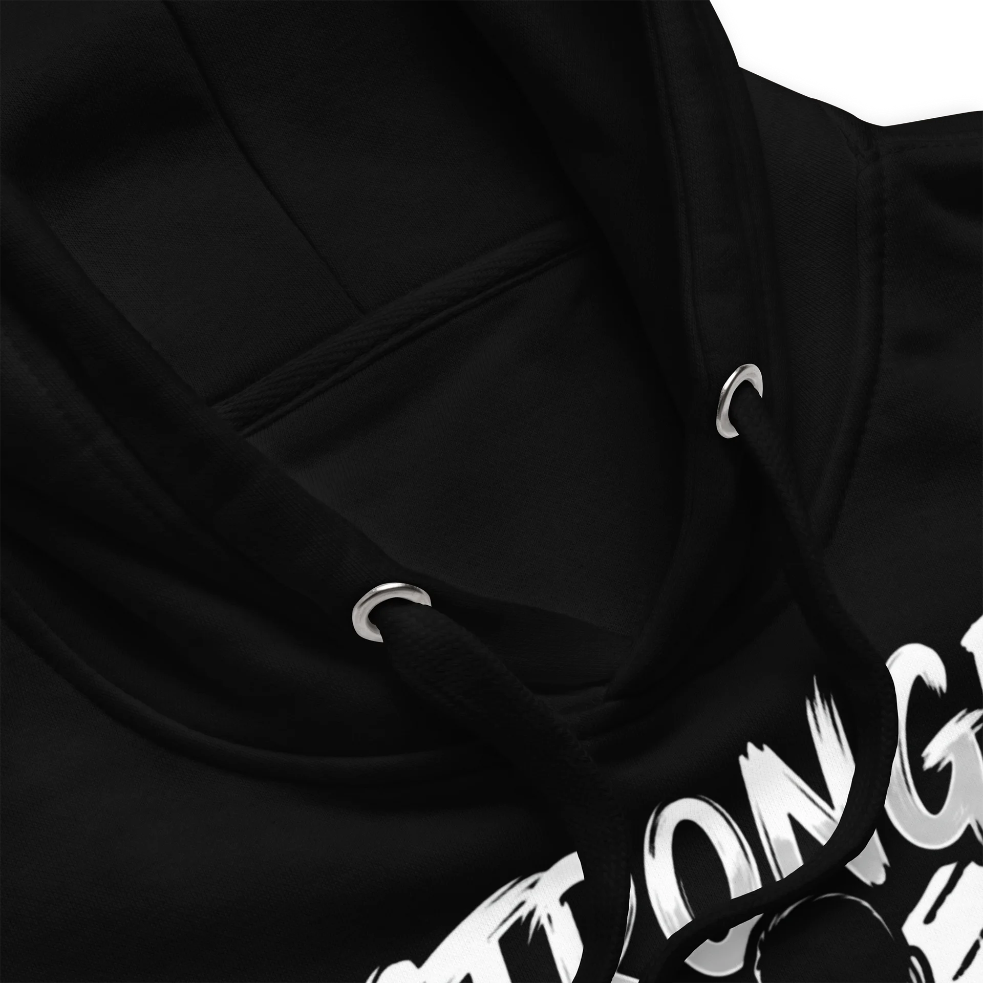 Stronger Than Yesterday" Motivational Gym Hoodie – Bodybuilder Back Print Sweatshirt product image (3)