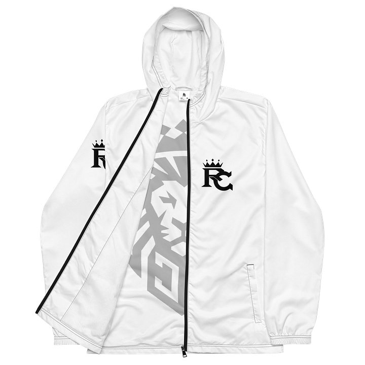 Royal Creature - White / Black Logo Windbreaker product image (2)