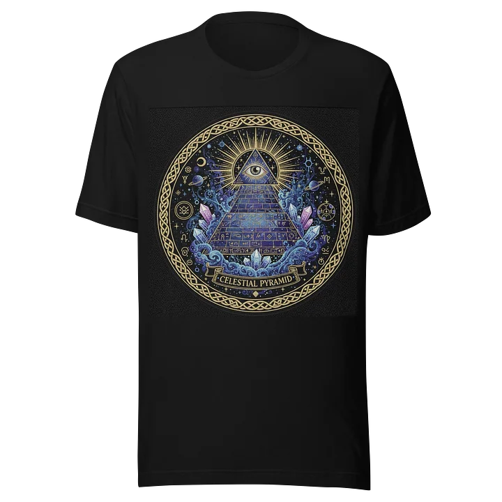 Celestial Pyramid Mystical T-Shirt product image (1)