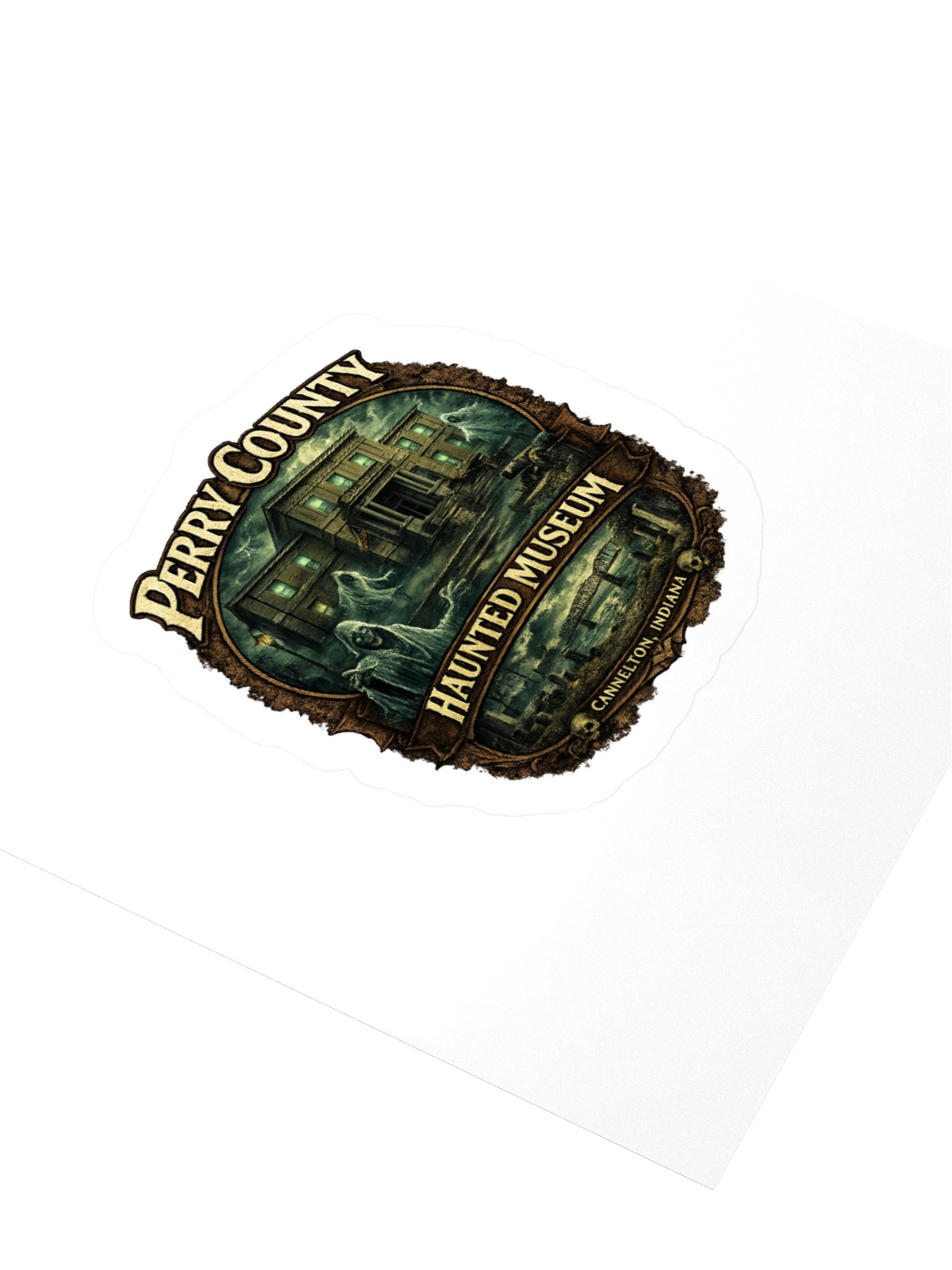 Haunted Museum Sticker product image (3)