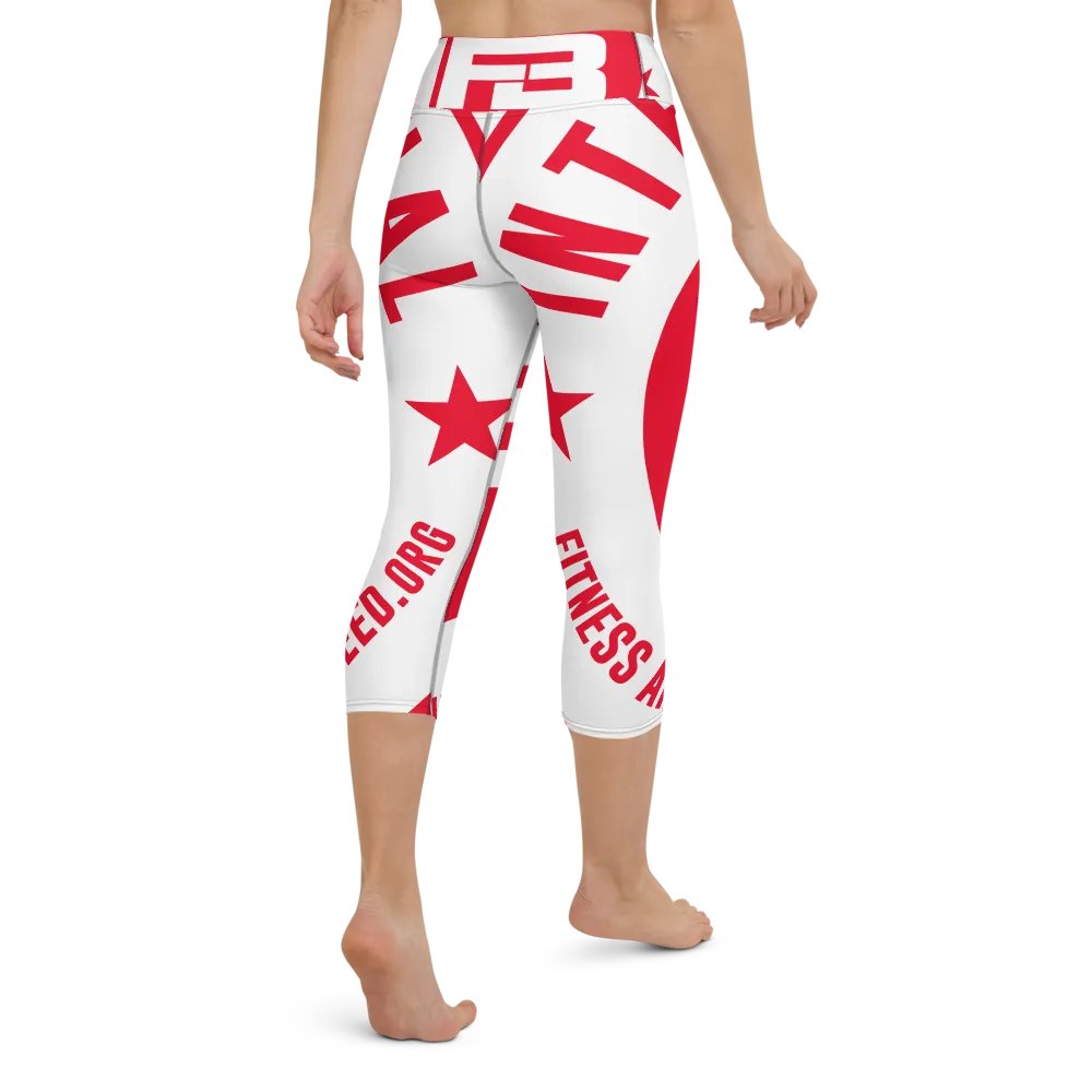 IFBNewsfeed.Org's All-Over Print Yoga Capri Leggings product image (1)