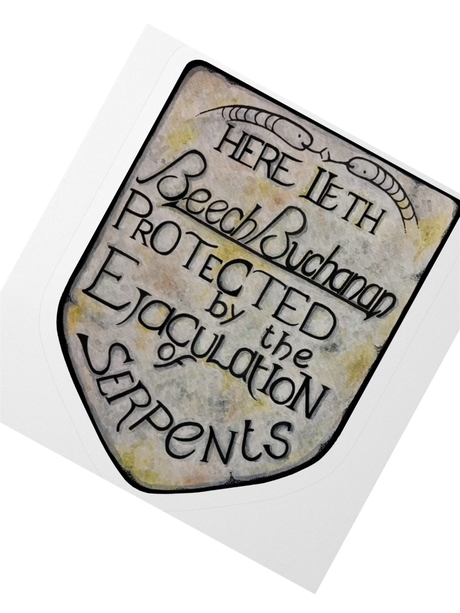Ejaculation of Serpents sticker product image (2)