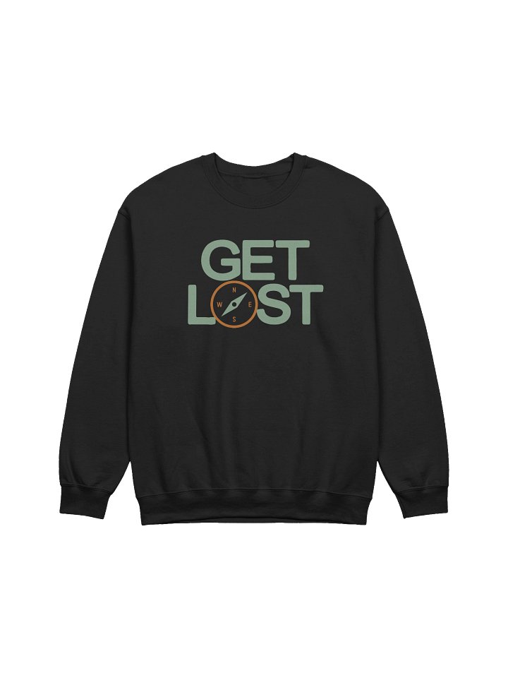 Get Lost Crewneck Darkmode product image (1)