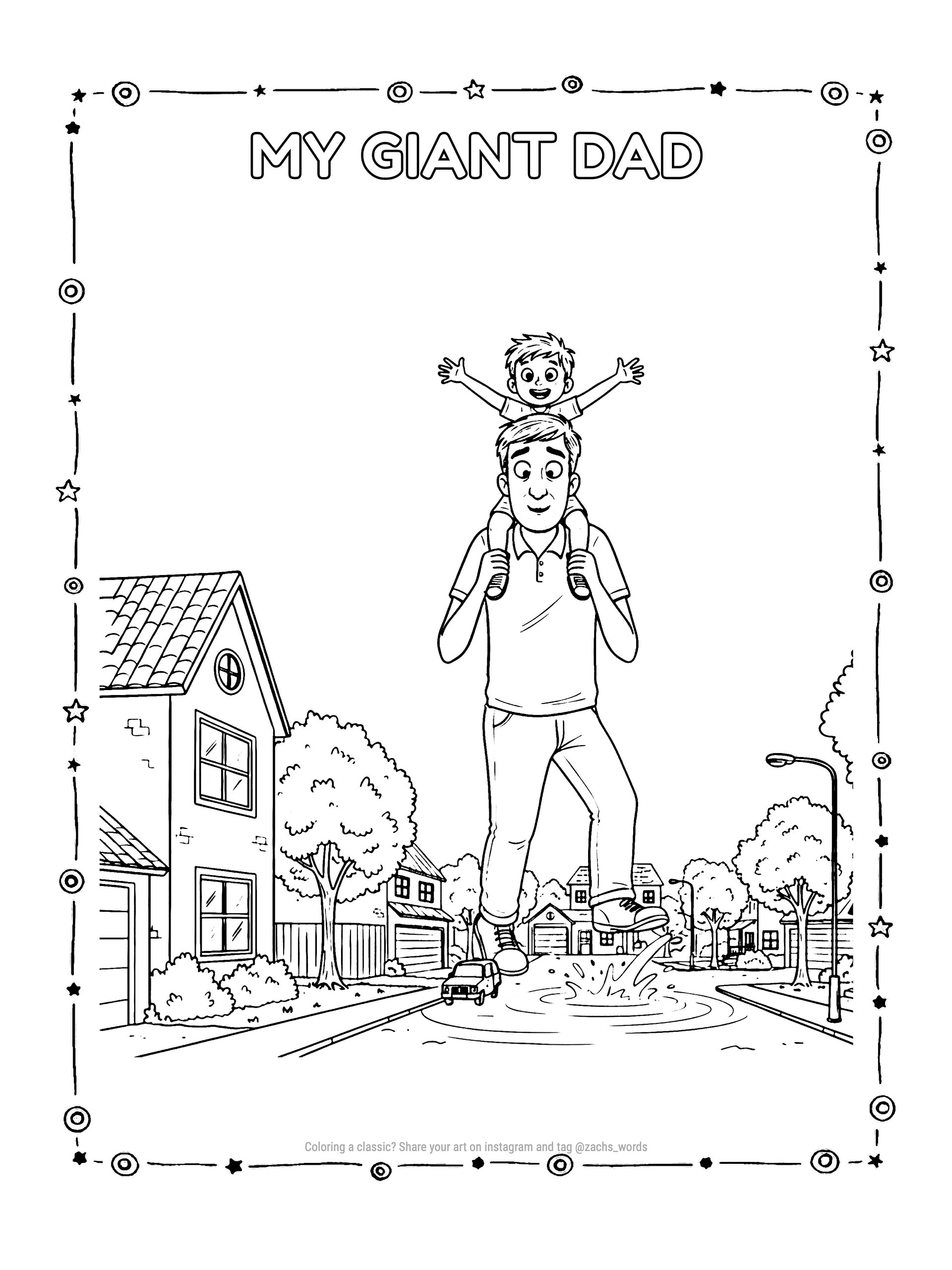 My Silly World: The Print at Home Digital Coloring Book product image (5)