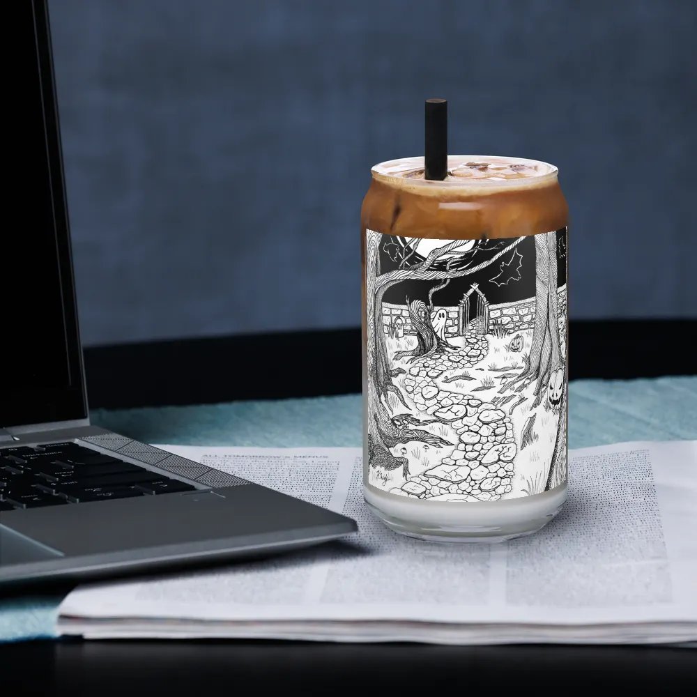 Ghost Gateway can-shaped glass product image (5)