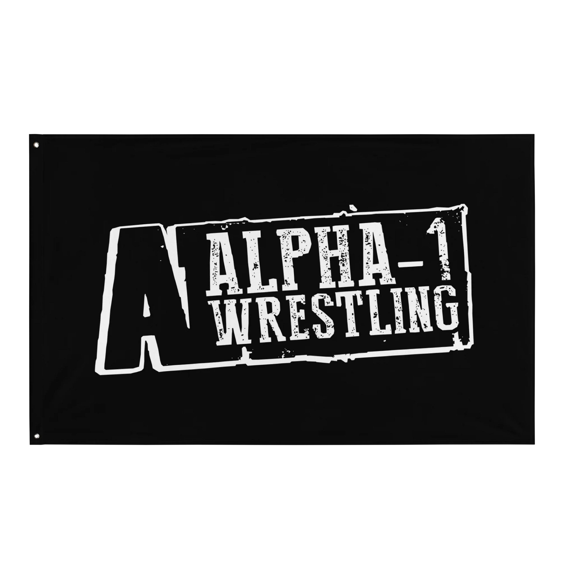 A1 Wrestling Logo Flag product image (1)