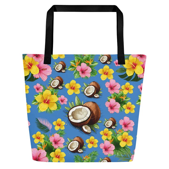 Tropical Blue Tote Bag product image (2)