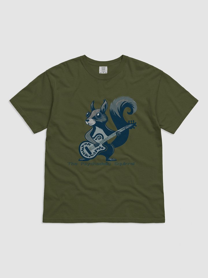 The Psychedelic Squirrel T-Shirt Guitar 1 product image (1)