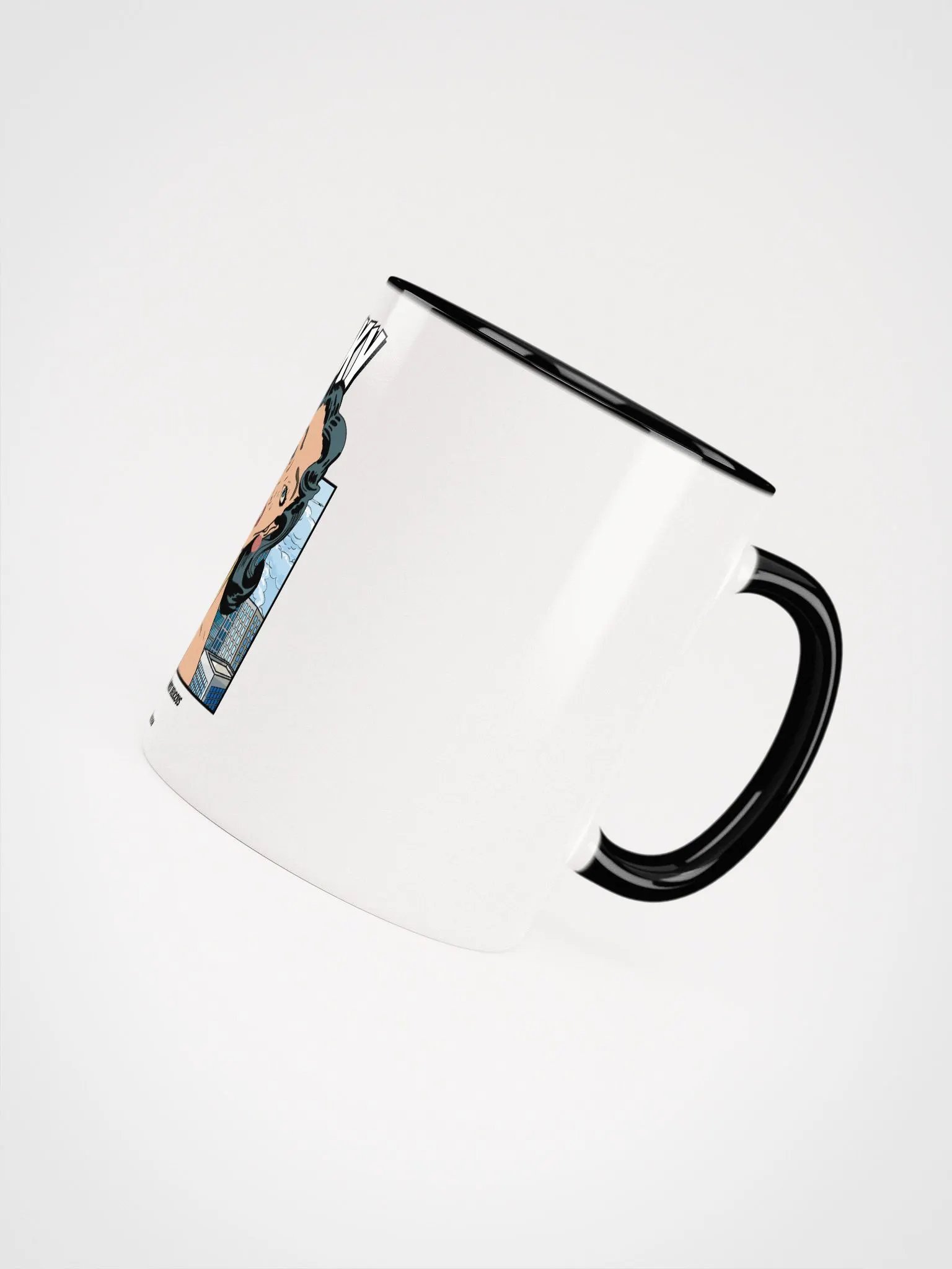 Whiskey Tears Pop Art Ceramic Mug product image (5)