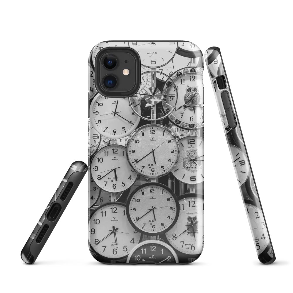 Time Warp iPhone® Tough Case: Ultimate Protection with a Retro Twist product image (1)