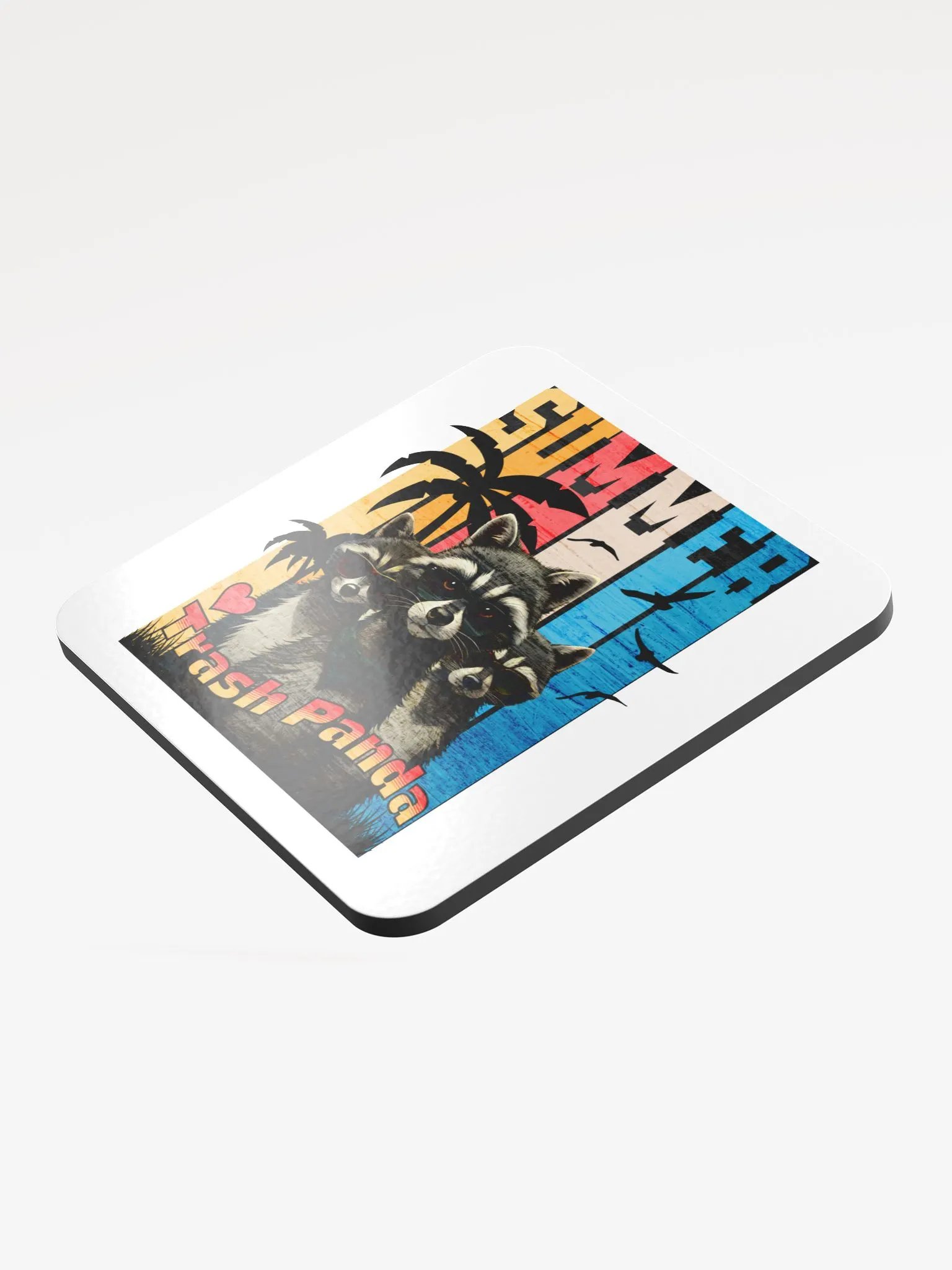 Summer Trash Panda Coasters product image (4)
