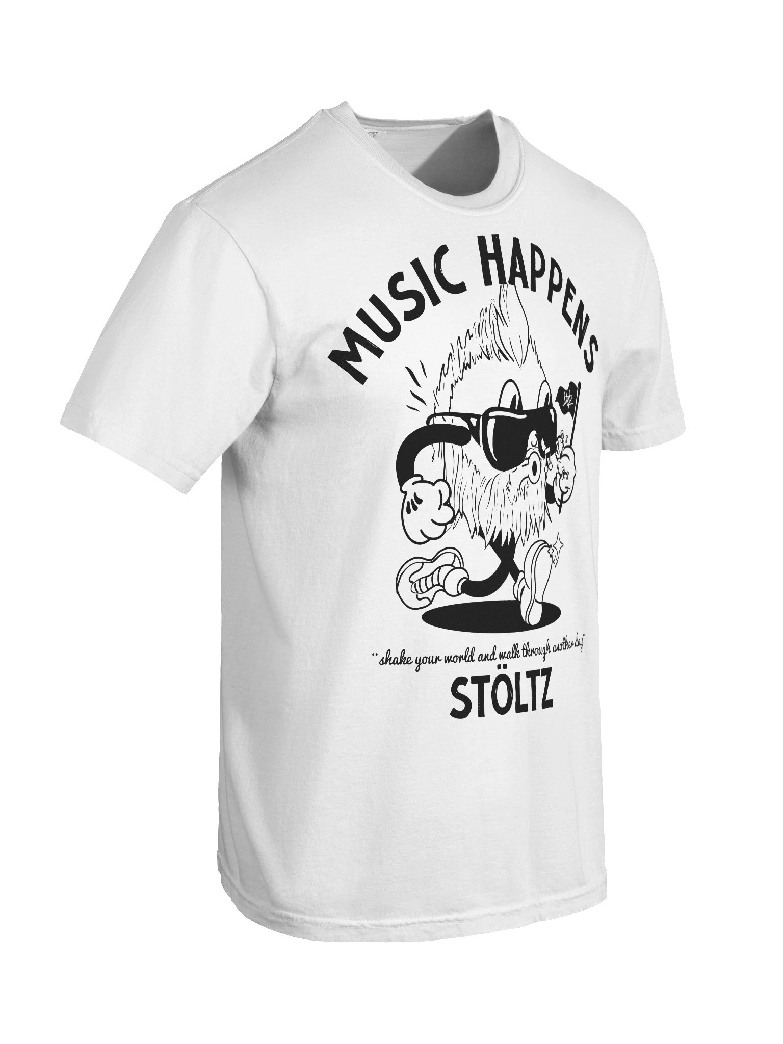 MUSIC HAPPENS (White) product image (8)