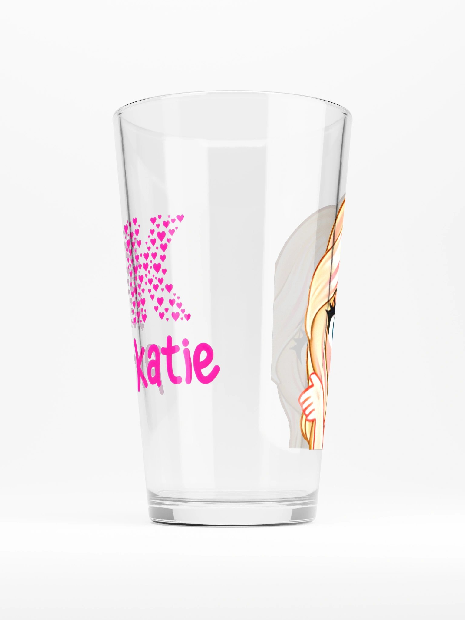 PK with Anime Girl Shaker Pint Glass product image (1)