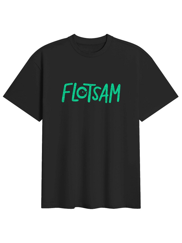 flotsam logo oversized tee product image (1)