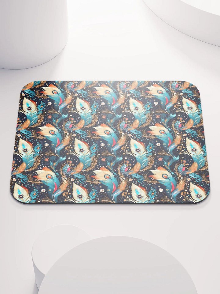 Ethereal Feathers Mat- 8.7" x 7.1" product image (1)