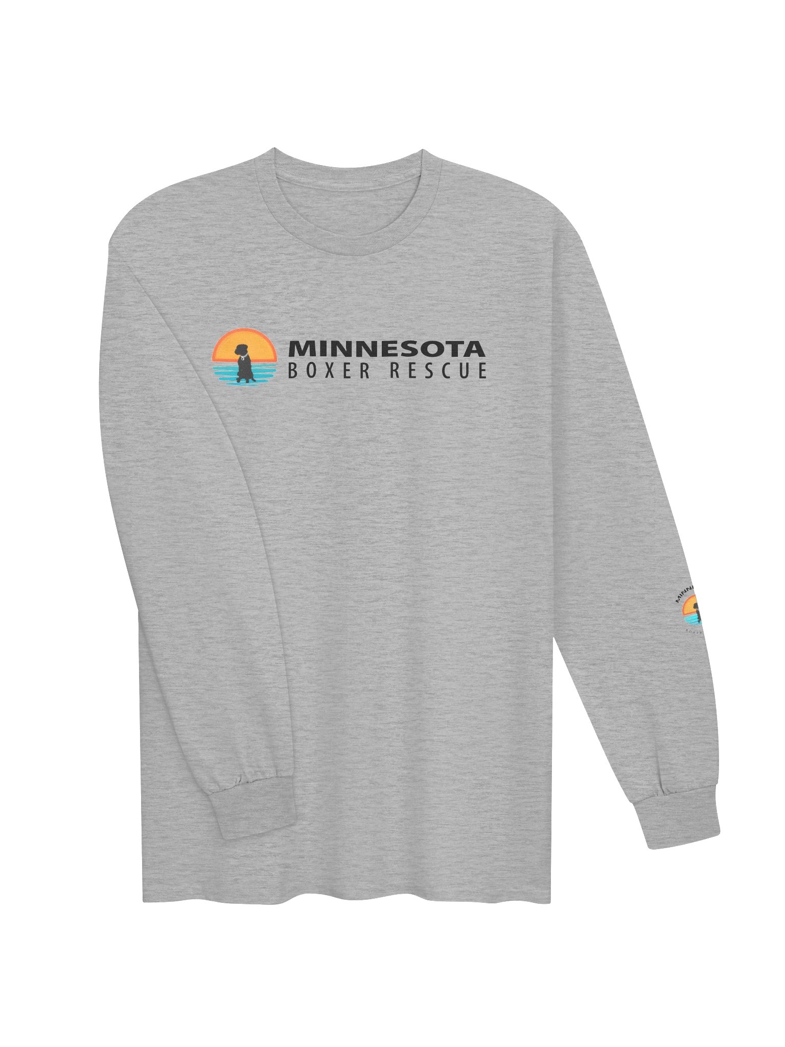 MNBR Sunset Logo Long Sleeve Tee - Light w/Large Logo product image (3)