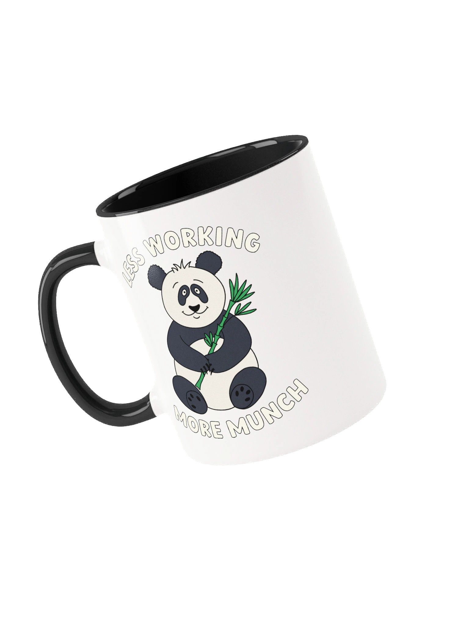 Less Working More Munch Panda Mug product image (3)