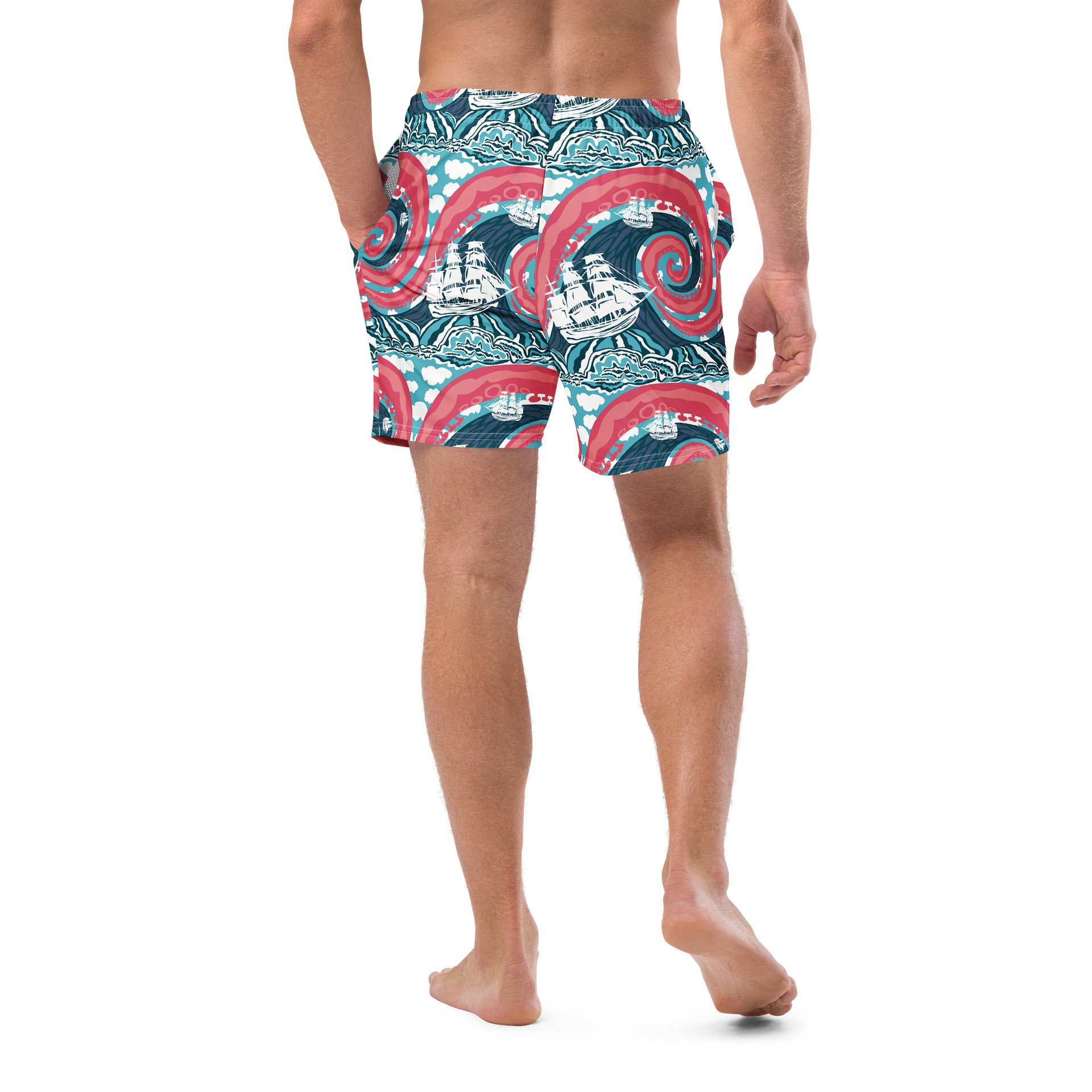Kraken Nautical Adventure | Swim Trunks product image (10)
