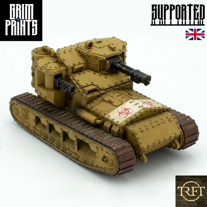 Grim Whippet Flame Tank product image (1)