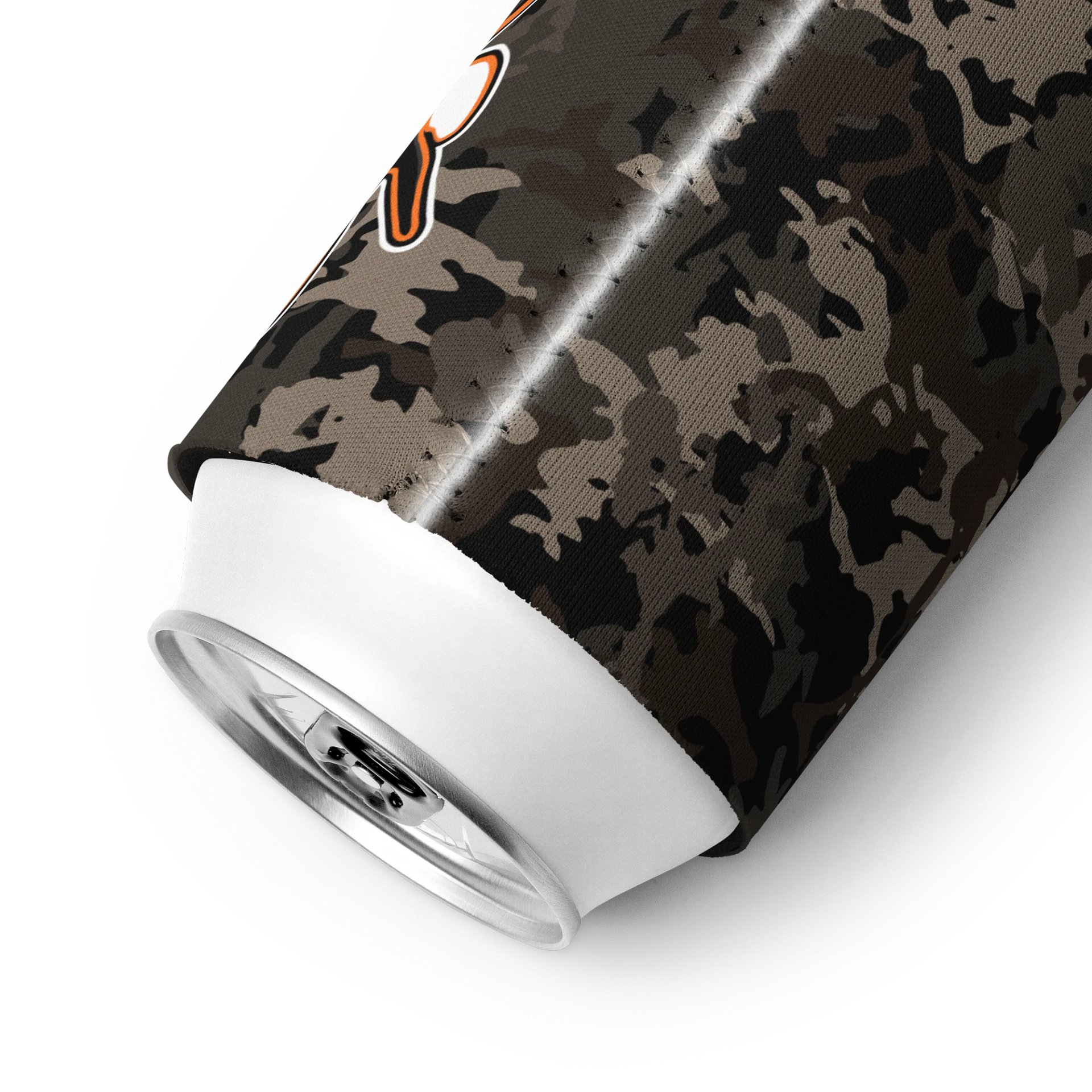 Custom Camo W/ Orange Coozie product image (18)