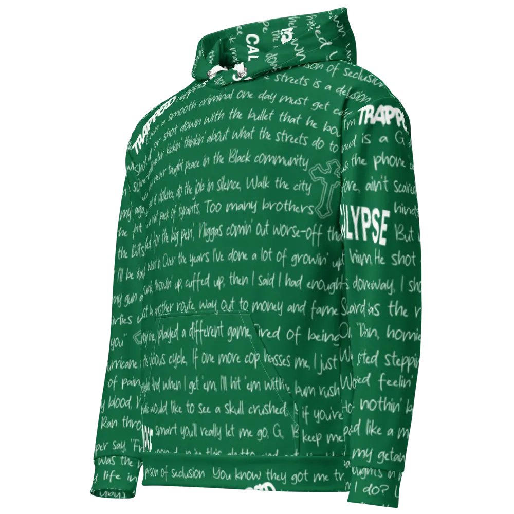 Trapped - 2Pac - GREEN - Unisex Hoodie product image (1)