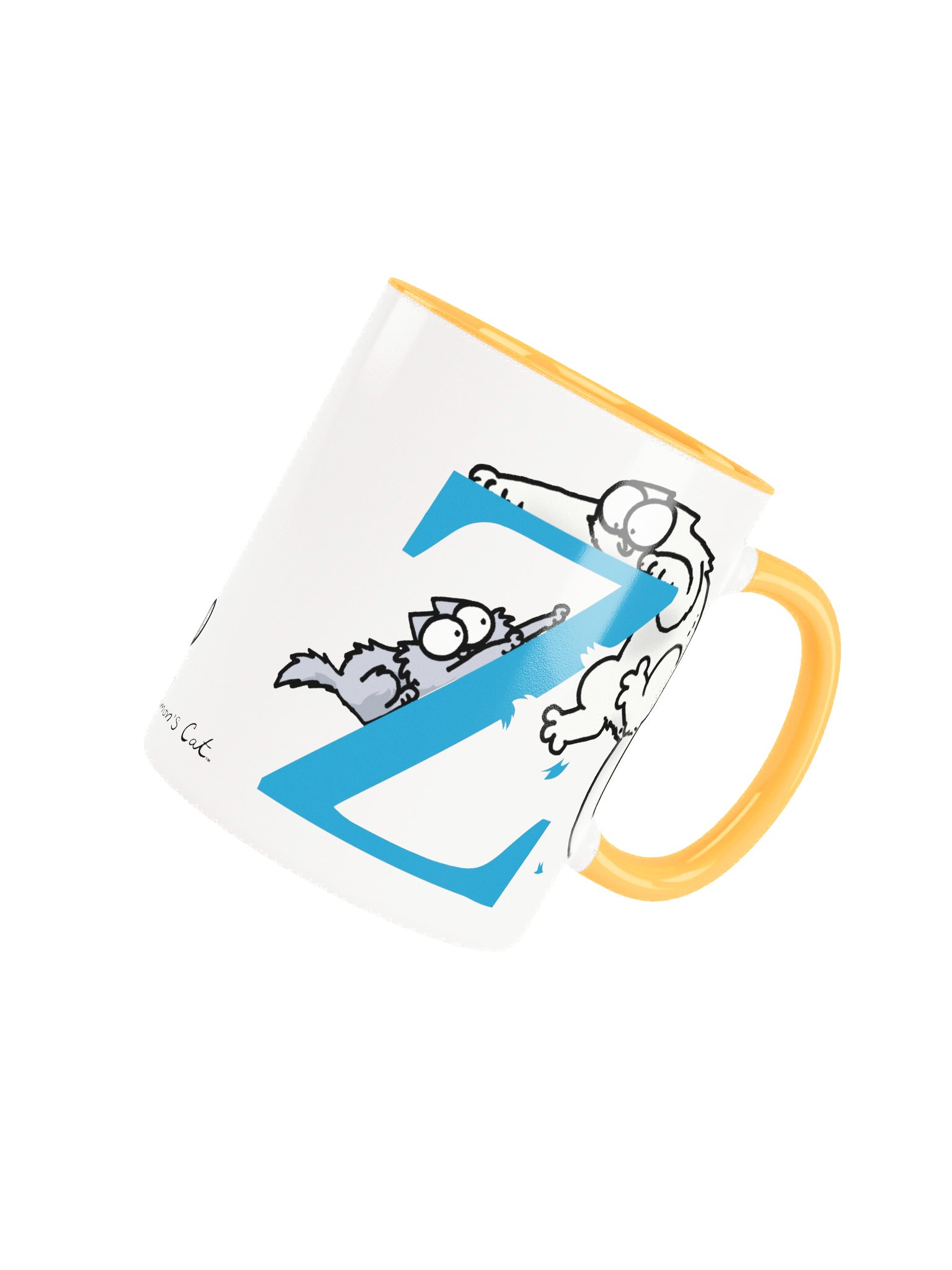 Cat Monogram Mug - Z product image (4)
