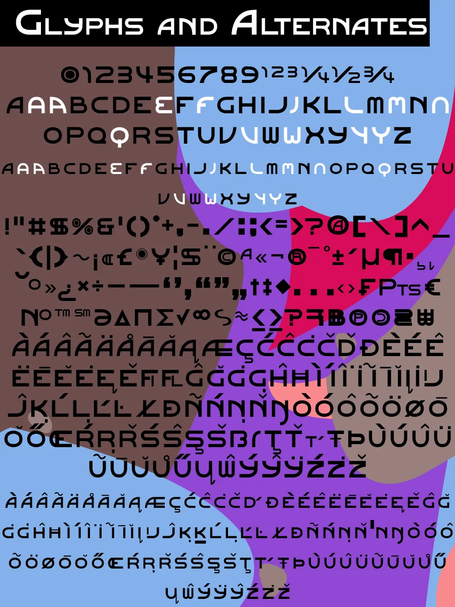 Texier font - Regular weight product image (2)