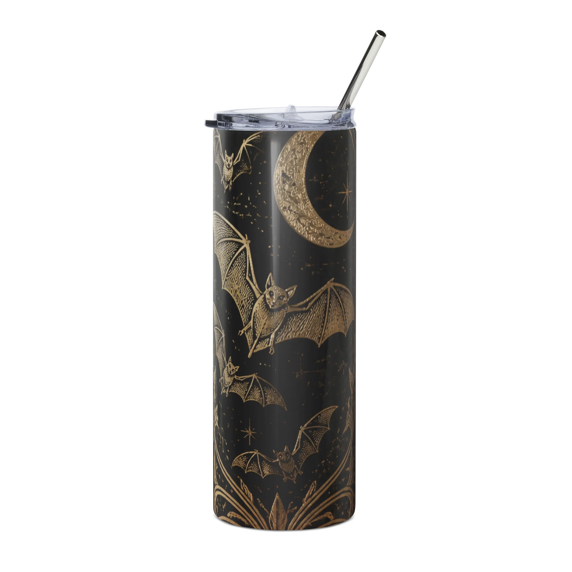 Golden Bats & Moons Tumbler product image (1)