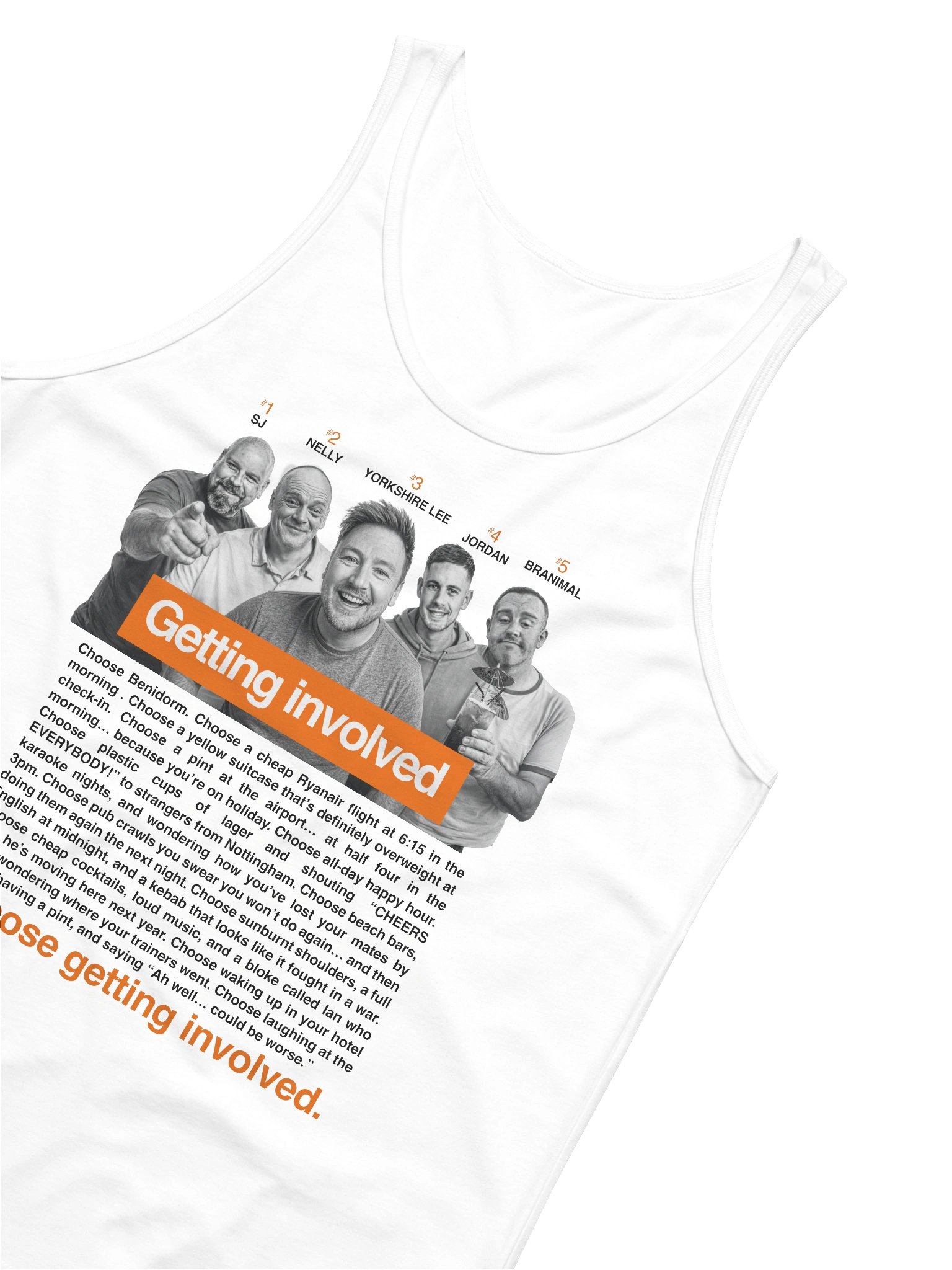 Getting Involved Classic Jersey Vest product image (4)