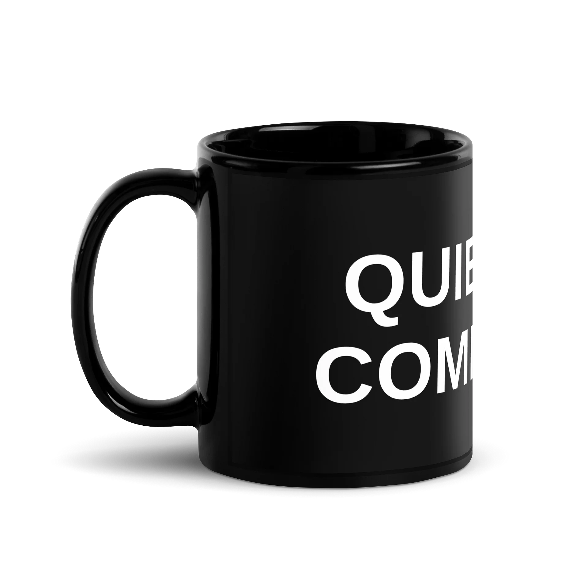 Quiet The Committee Mug - Black product image (1)