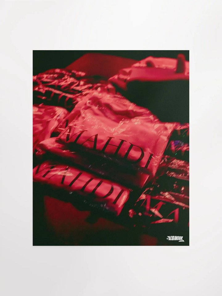 HAMZA MAHDI MERCH POSTER product image (1)