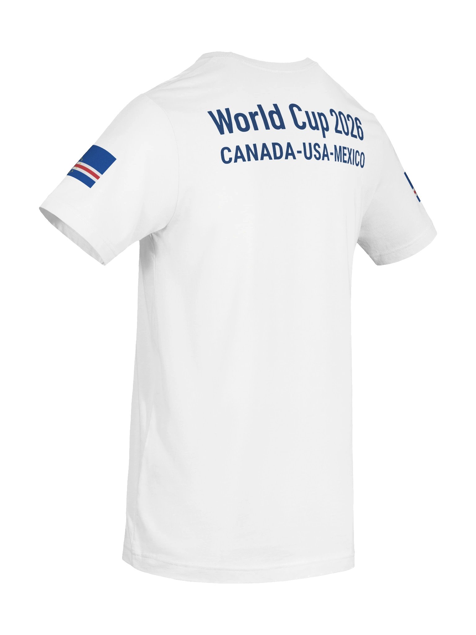Cape Verde 2026 World Cup Flag Tee - "Blue Sharks" Edition - Premium Bella+Canvas 3001 unisex T-Shirt product image (73)