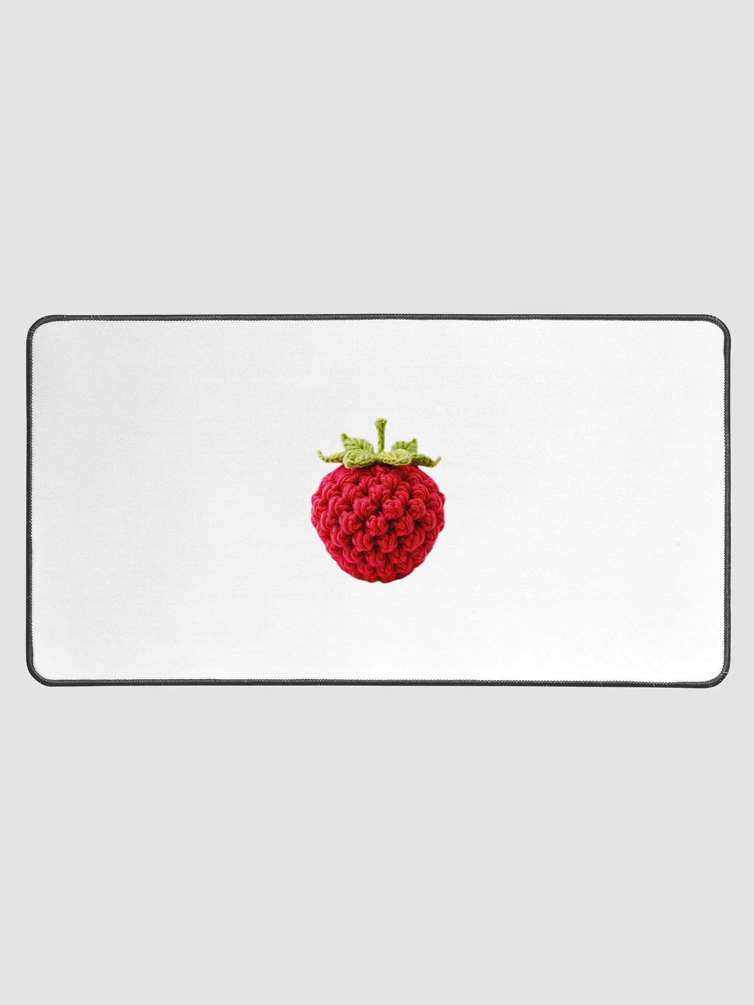 CozyAvocado Desk Mat 15.5" x 31.5" Raspberry #1 product image (1)