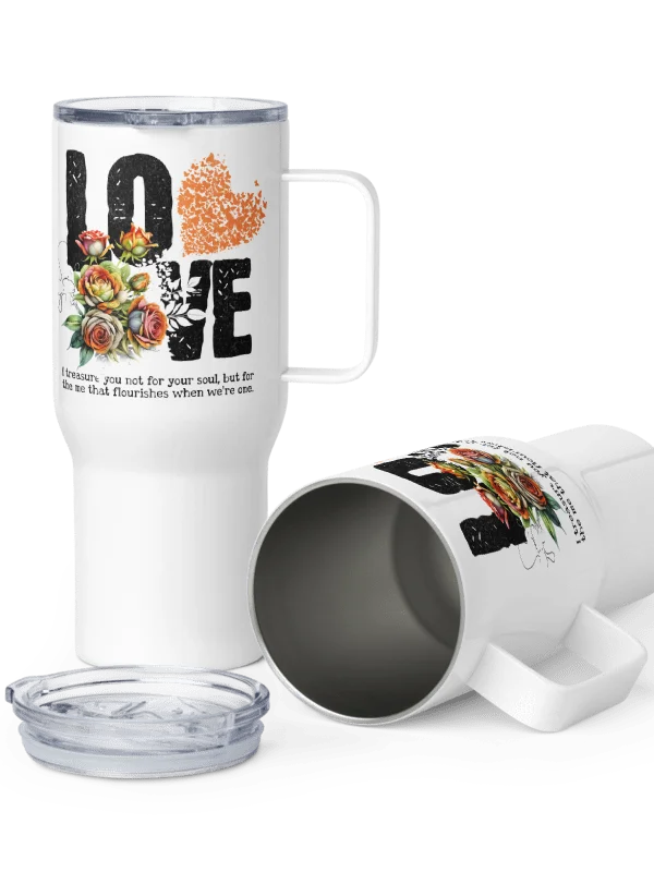 LOVE Heart 25 oz Travel Mug product image (6)