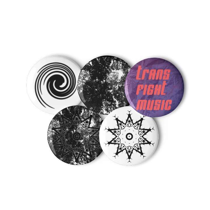 EVEY+WEVEY+DEVEY - Set of 5 pins product image (3)