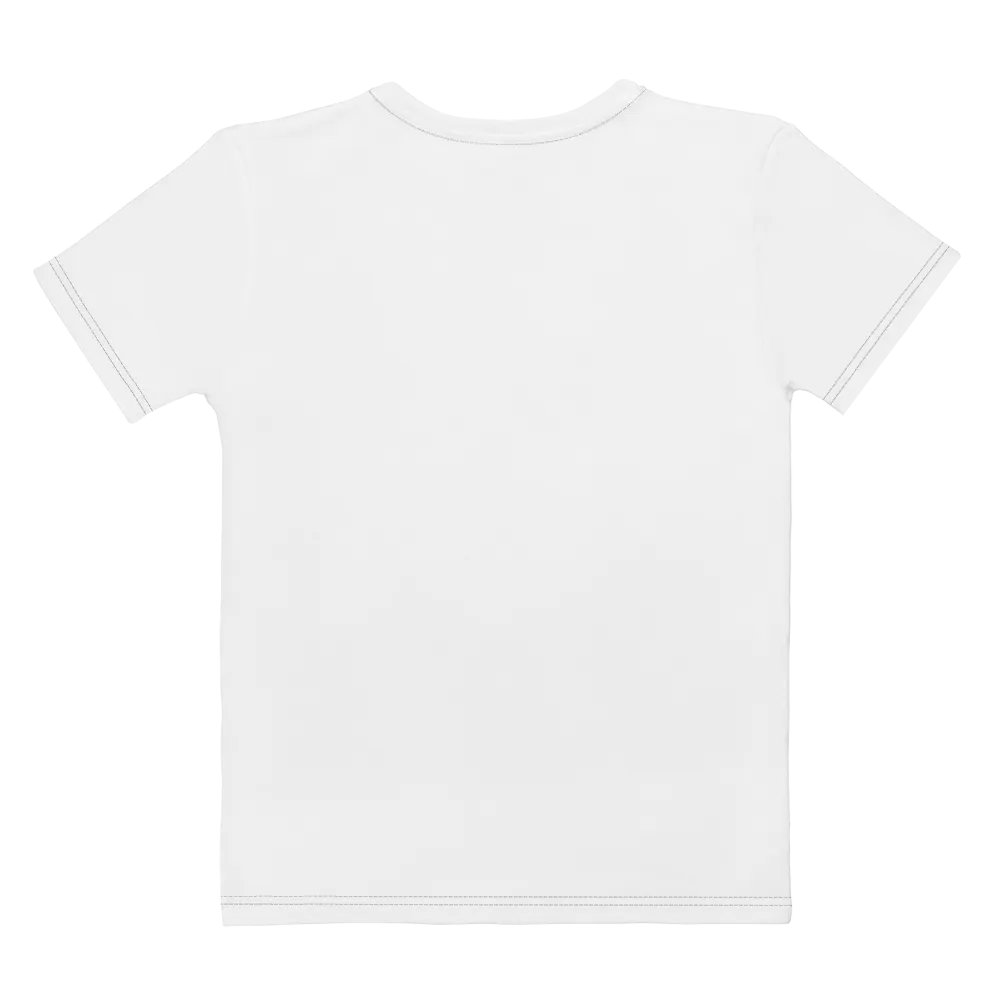“FIRE” & CROWN™ logo print—short-sleeve crew women’s (two-tone) product image (2)