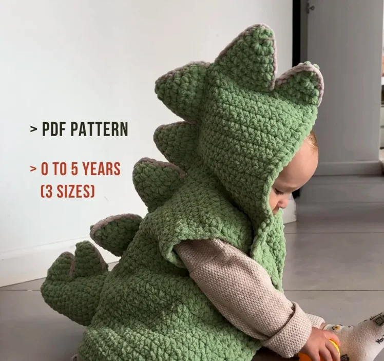 Crochet Pattern Dinosaur, crochet patterns product image (1)