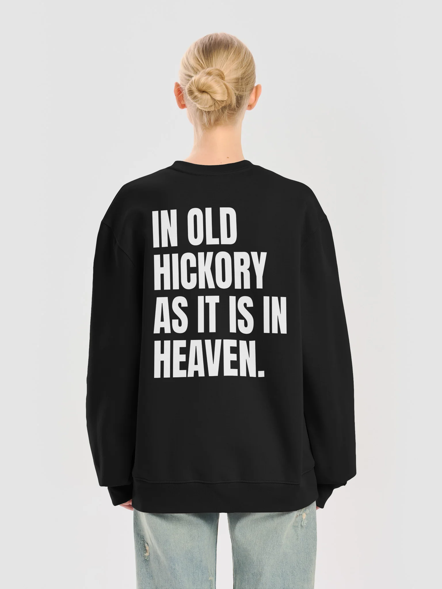 As It Is In Heaven (Oversized Unisex Hoodie) product image (6)