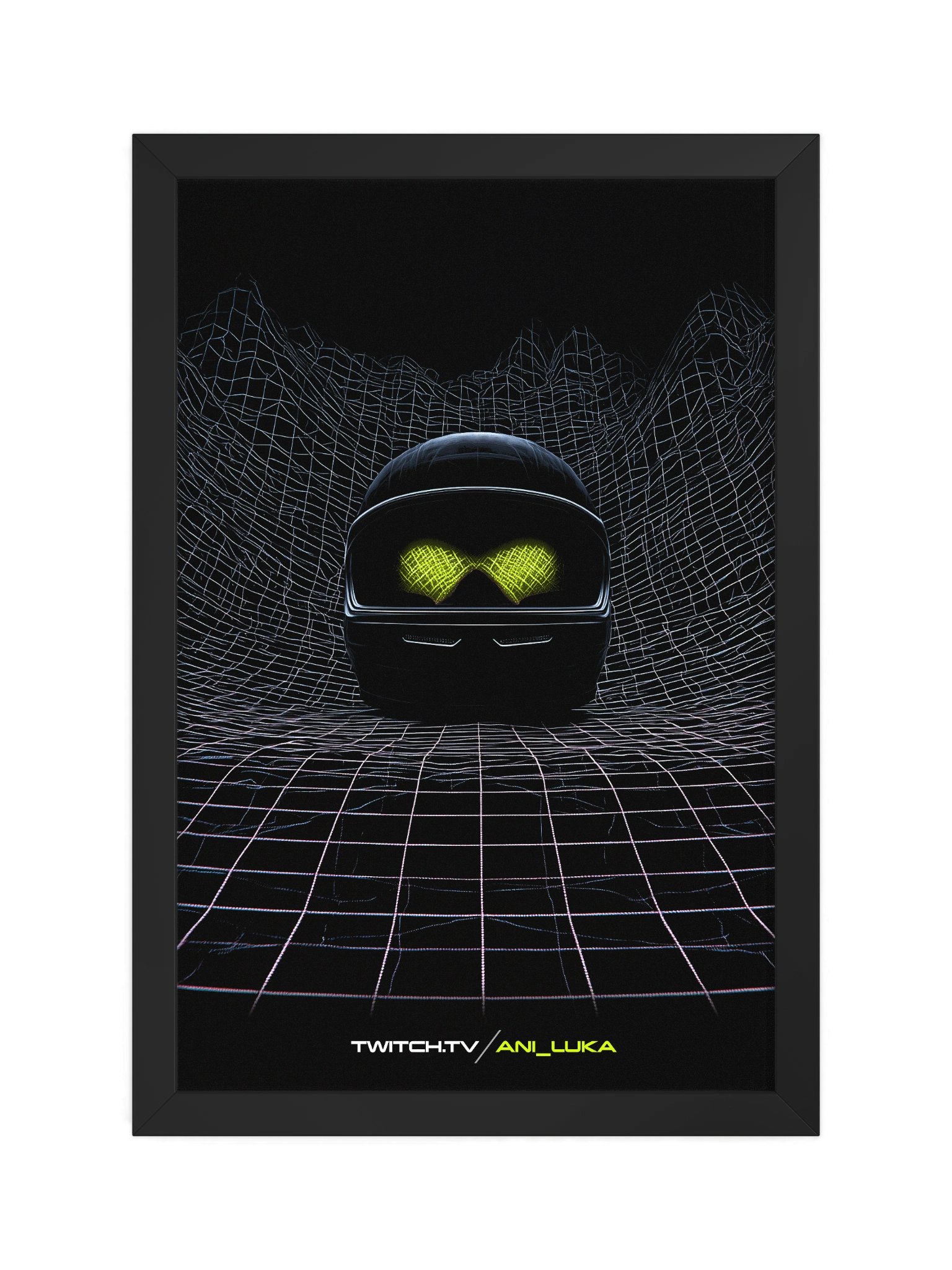 Synth Racer Poster product image (1)