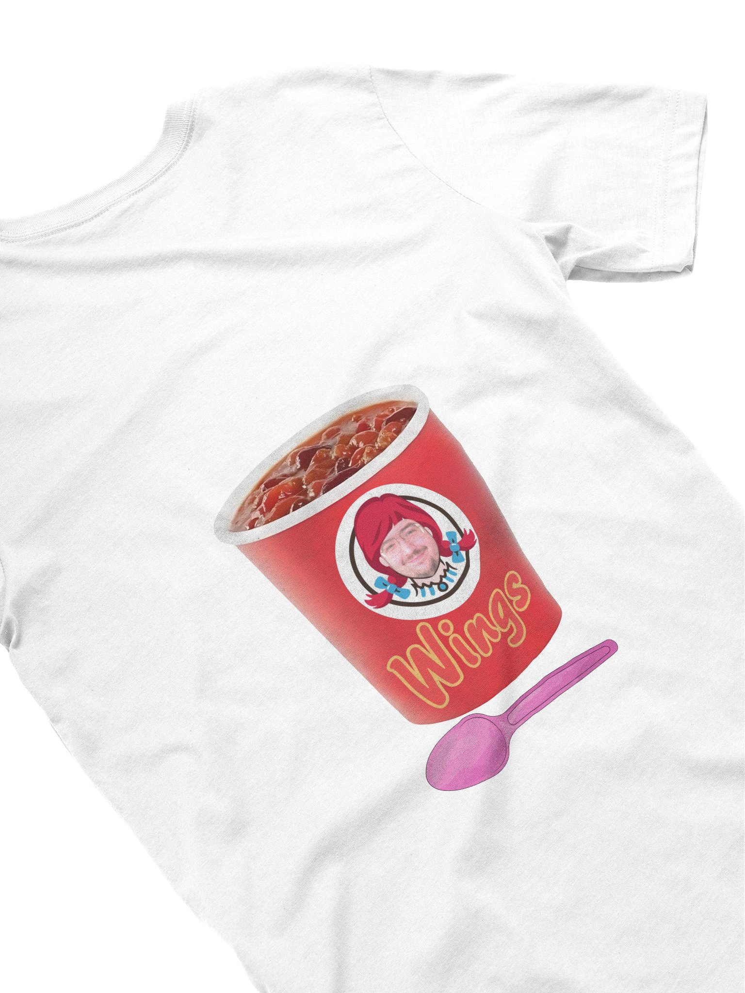 [WOR Shop] Wings Chili In Cup - Unisex Graphic Tee [black letters] product image (52)
