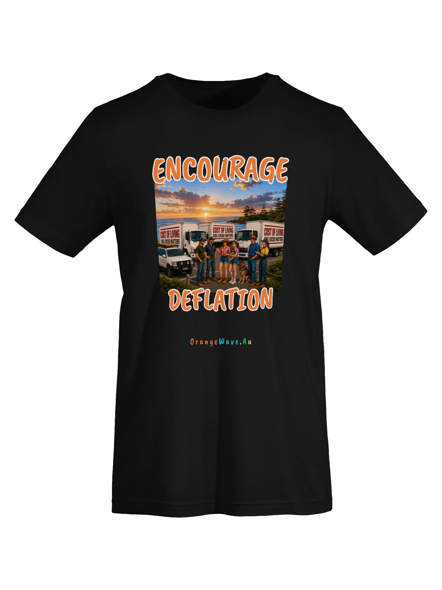 Encourage Deflation Fuel Excise Matters Tee product image (5)