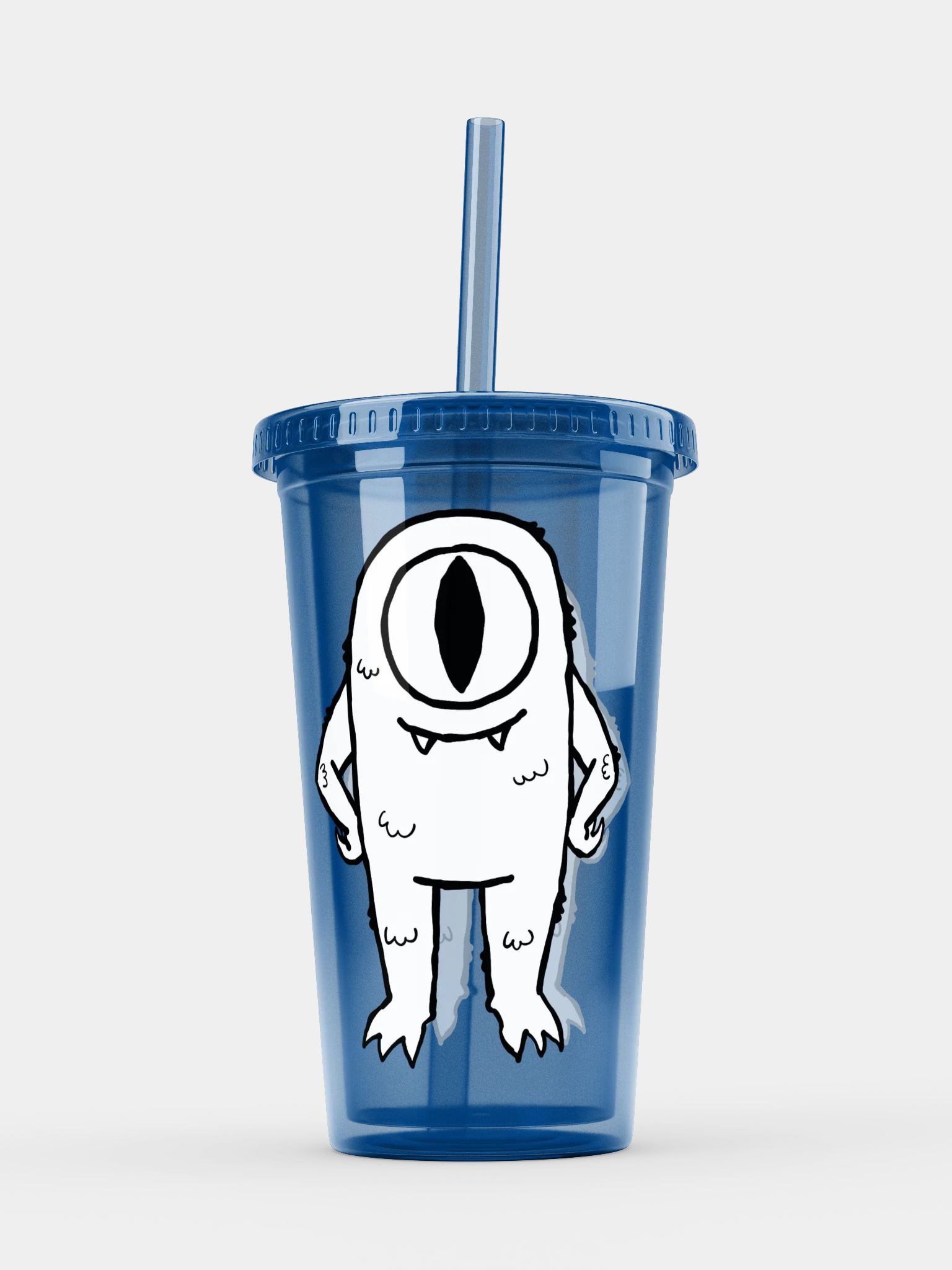 Happy Monster Plastic Tumbler product image (4)