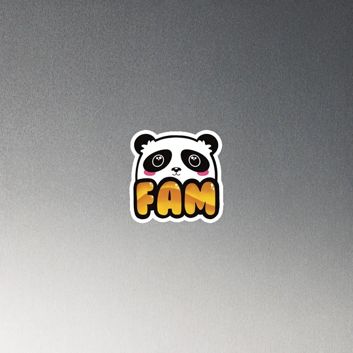 PandaFAM Die-Cut Magnets product image (4)