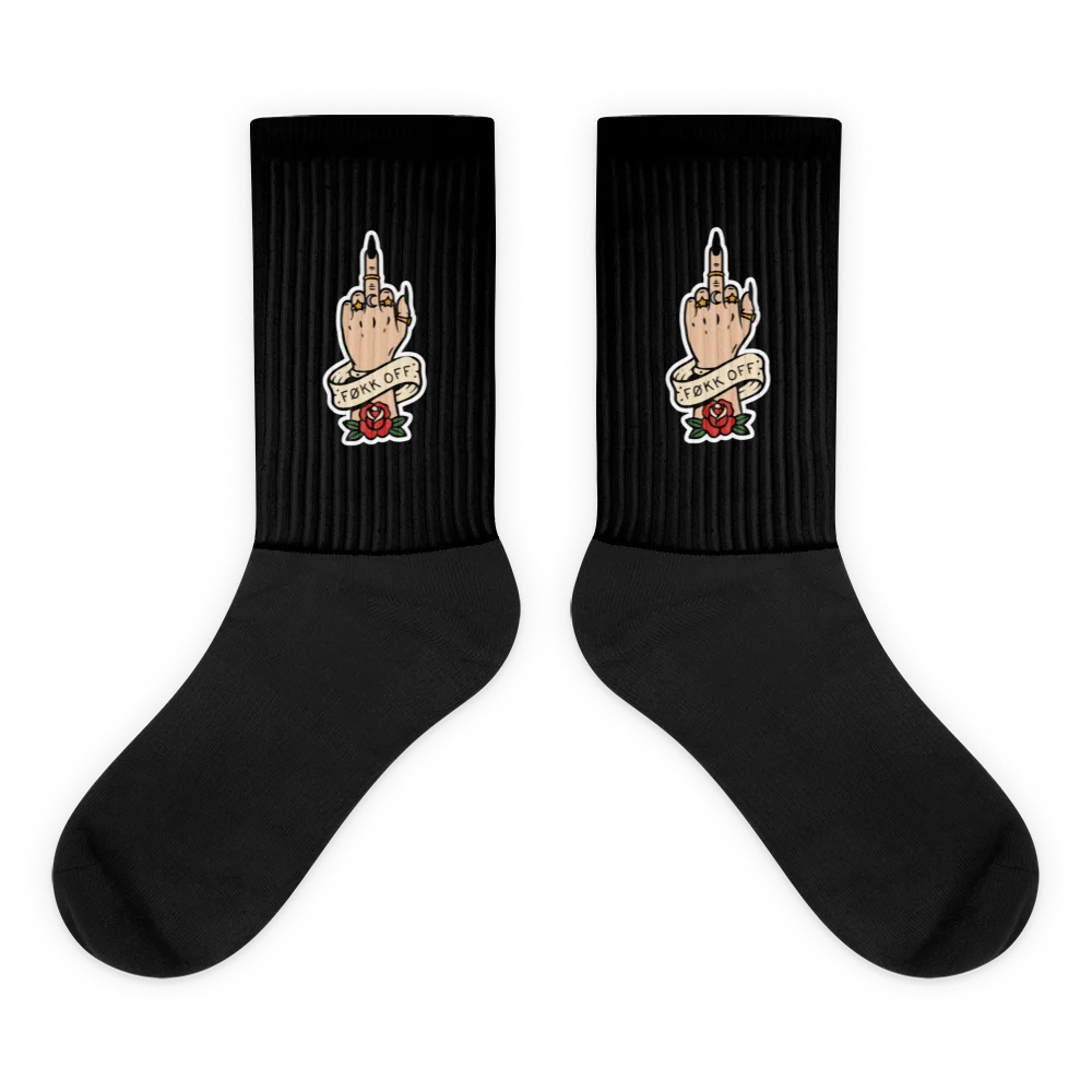 Føkk Off Socks [Sticker] product image (1)