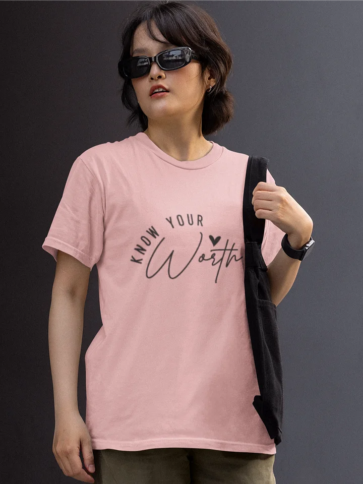 Know Your Worth Tee product image (1)
