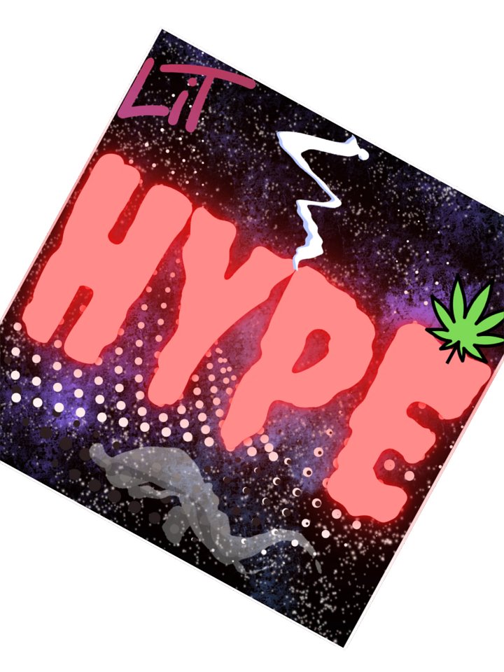 LIT HYPE Kiss Cut Stickers product image (4)