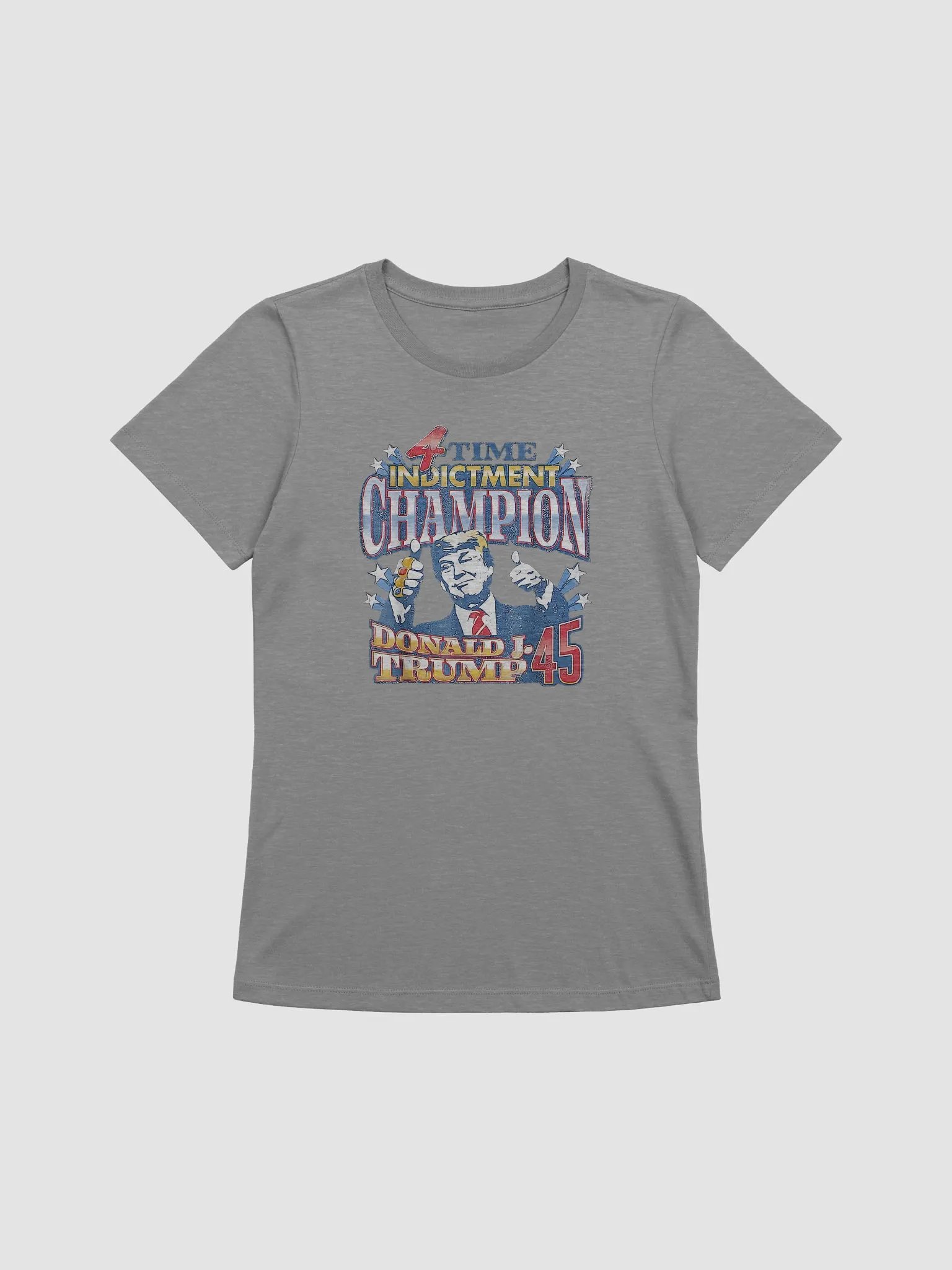 Undisputed Champion: Trump's Indictment Houdini Women's Tee product image (2)