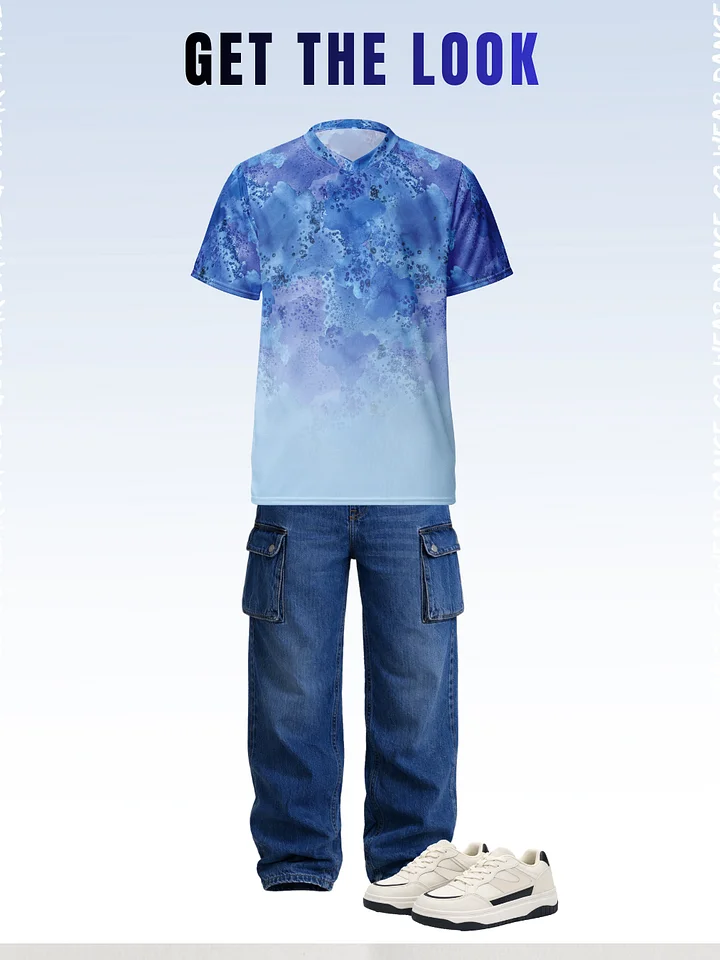 "Ocean Blue" Sports Jersey product image (2)
